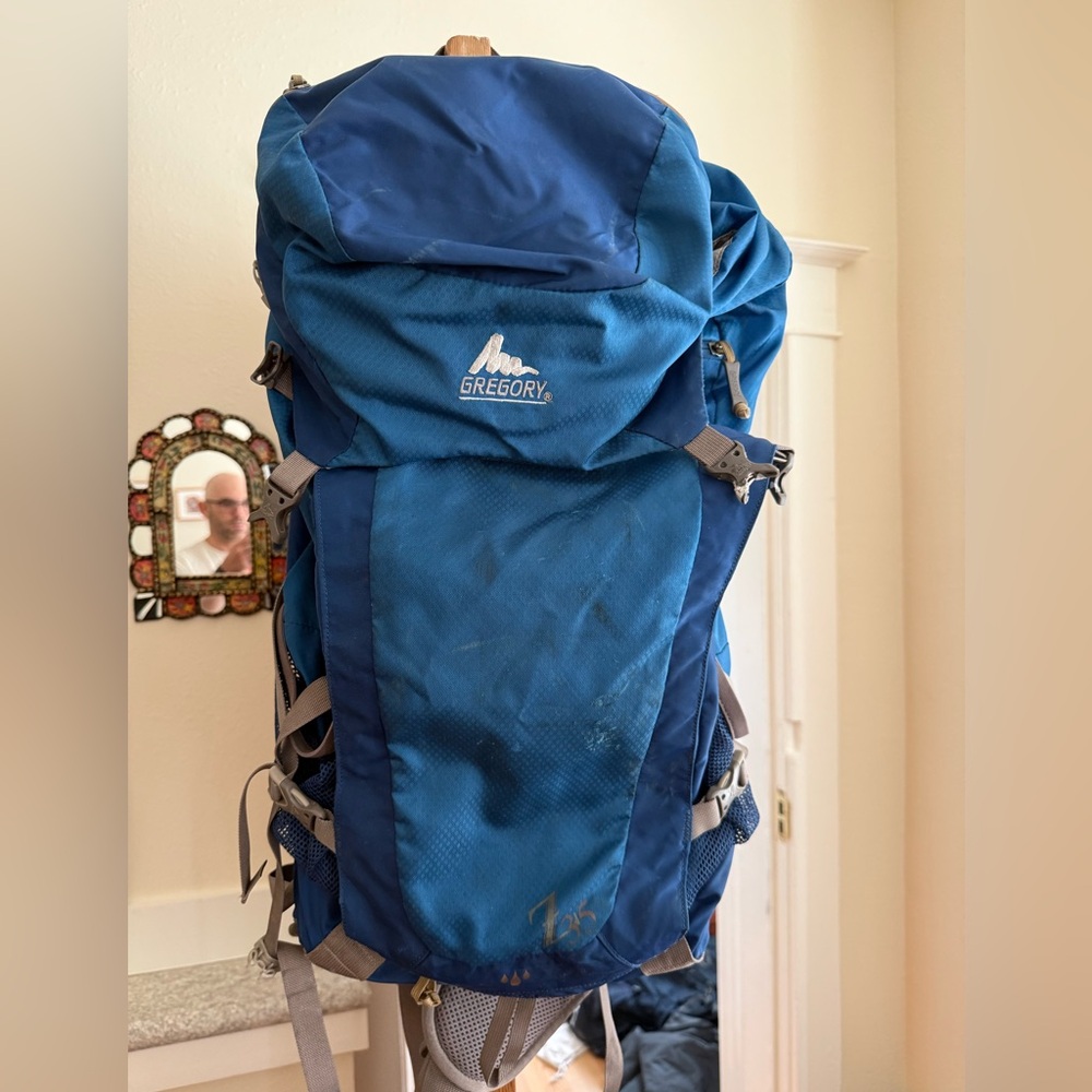 Gregory Blue Hiking Backpack 35 liter